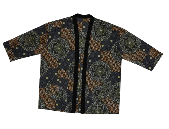 Ladies AfroKimono - Afro Daisy