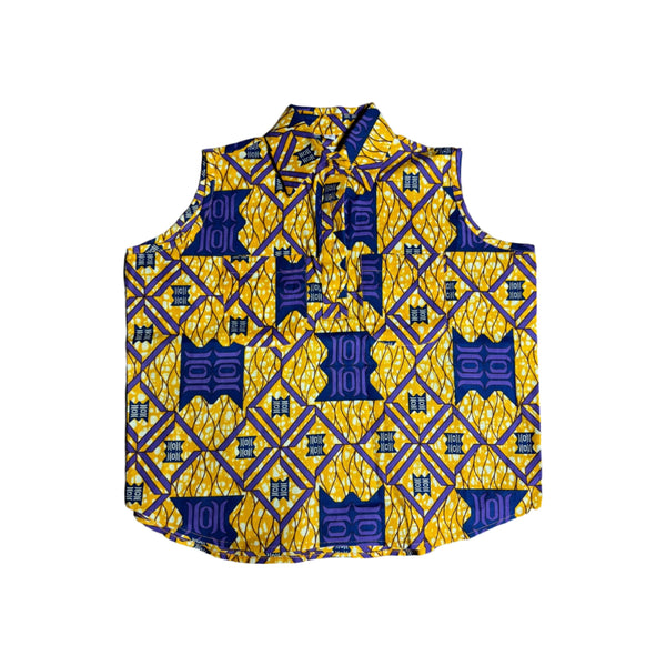 Boost the Basics | Girls’ African Print Cotton Top | Rocking Afrocentric Kidswear
